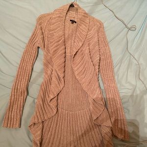 Cardigan light brown sweater!